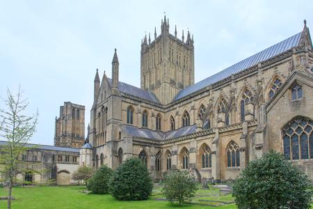 Wells Cathedral exterior from the southeast