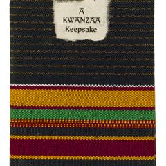 A Kwanzaa keepsake