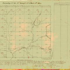 [Public Land Survey System map: Wisconsin Township 16 North, Range 01 West]