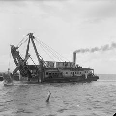 Dredge Columbia Working Superior Entry