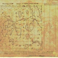 [Public Land Survey System map: Wisconsin Township 12 North, Range 17 East]