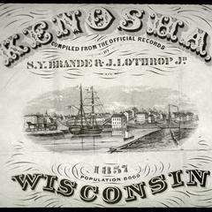 Kenosha, Wisconsin in 1857