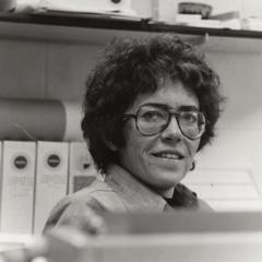 Art professor Diane McKay candid