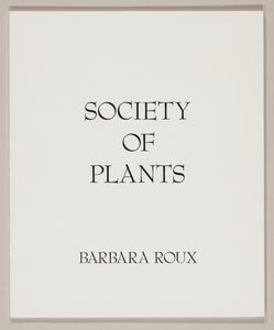 Society of plants