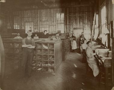 American Brass Company factory employees at work