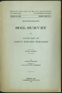 Reconnoissance soil survey of south part of north western Wisconsin