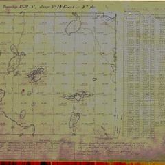 [Public Land Survey System map: Wisconsin Township 32 North, Range 14 East]