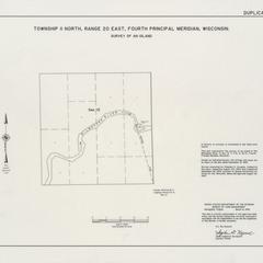 [Public Land Survey System map: Wisconsin Township 11 North, Range 20 East]