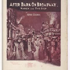 After dark on Broadway