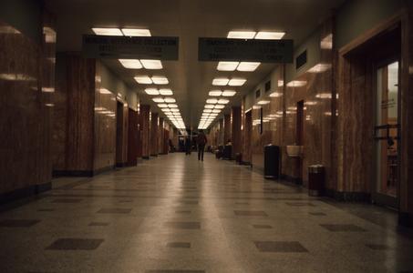 Hallway in Memorial Library