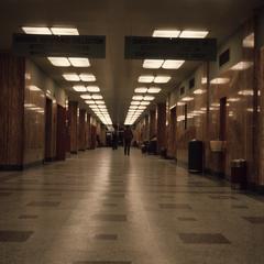 Hallway in Memorial Library