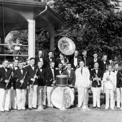 Burlington Band at the bandstand