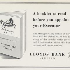 Lloyds Bank advertisement