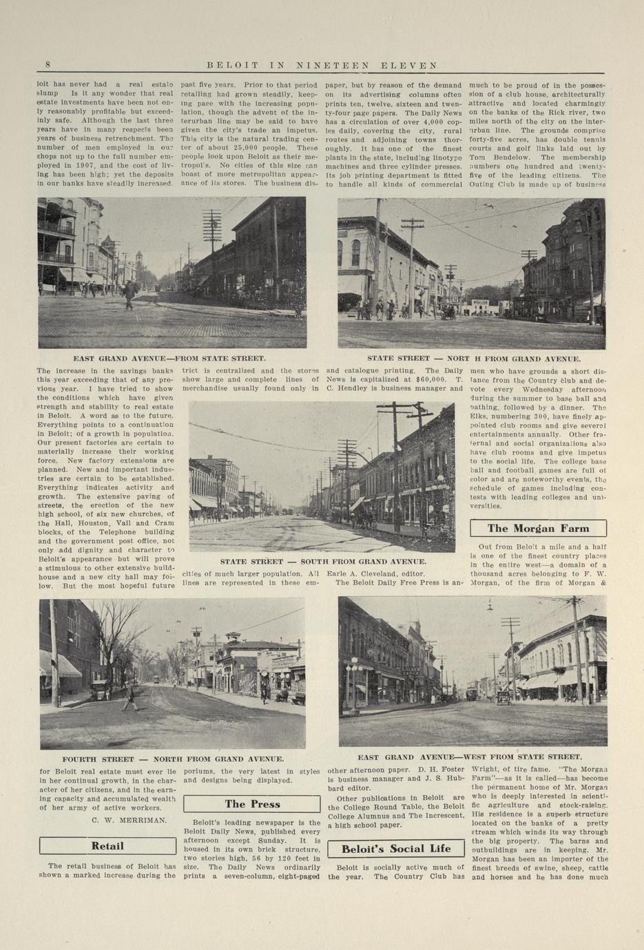 Beloit in 1911 Full view UWDC UWMadison Libraries