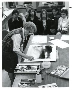 Art class on the Richland Campus
