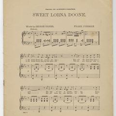 Sweet Lorna Doone