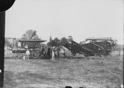 Thresher and steam tractor, Oconomowoc