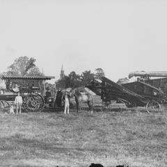 Thresher and steam tractor, Oconomowoc