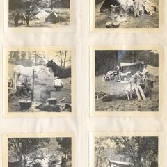 Camp scenes from Chihuahua wilderness, January 1938