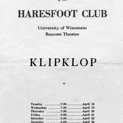 Haresfoot 'Klip-Klop' announcement