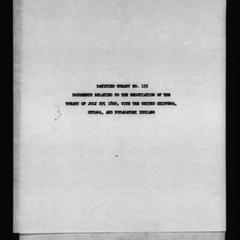 Ratified treaty no. 155, Documents relating to the negotiation of the treaty of July 29, 1829, with the United Chippewa, Ottawa, and Potawatomi Indians