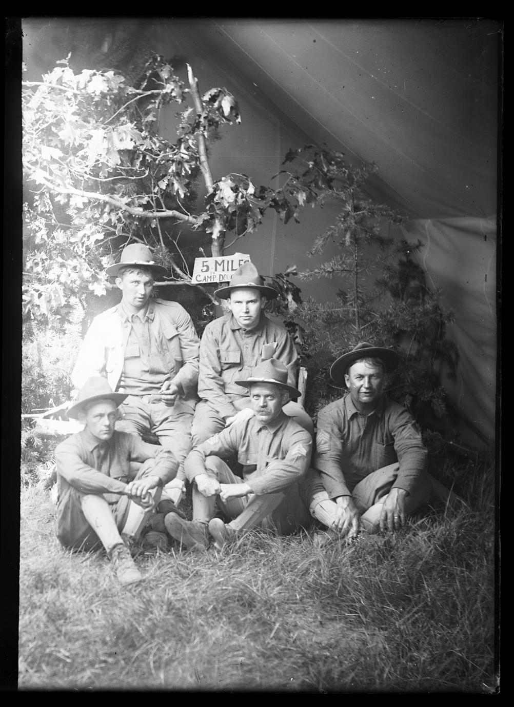 ‎Soldiers at Camp Williams near Camp Douglas, Wisconsin UWDC UW
