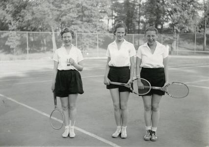 Women's Athletic Association Tennis champions
