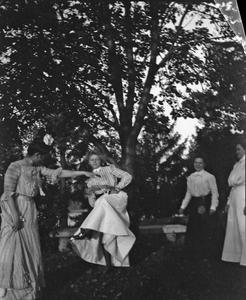 Unidentified women dancing