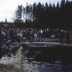 Spearfishing protests