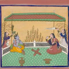 Folio from a Series Illustrating the Ramayana