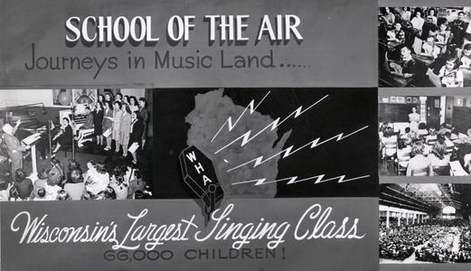 School of the Air music poster