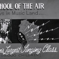 School of the Air music poster