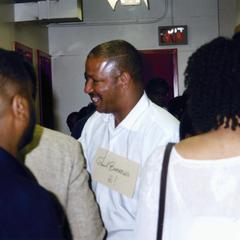 Paul Barrows at 1996 African American faculty, staff, student reception
