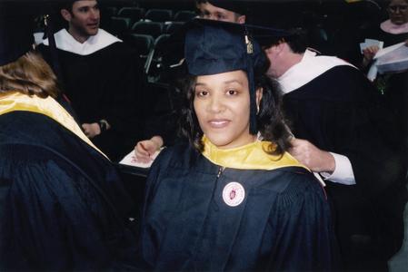 Lisa Black at 2003 graduation
