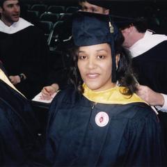 Lisa Black at 2003 graduation