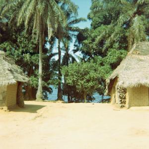 View of Selenge Fishing Village on Lake Mayi Ndomba