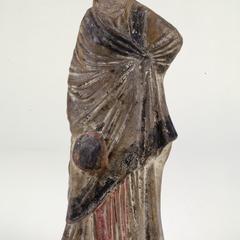 Statuette of Draped Girl in Tanagra Style