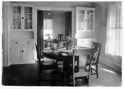 Dining room of Practice Cottage