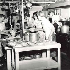 1958 first camp group kitchen