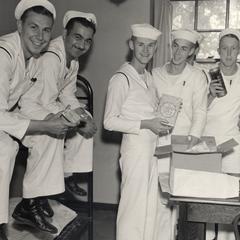 Navy cadets receive care packages