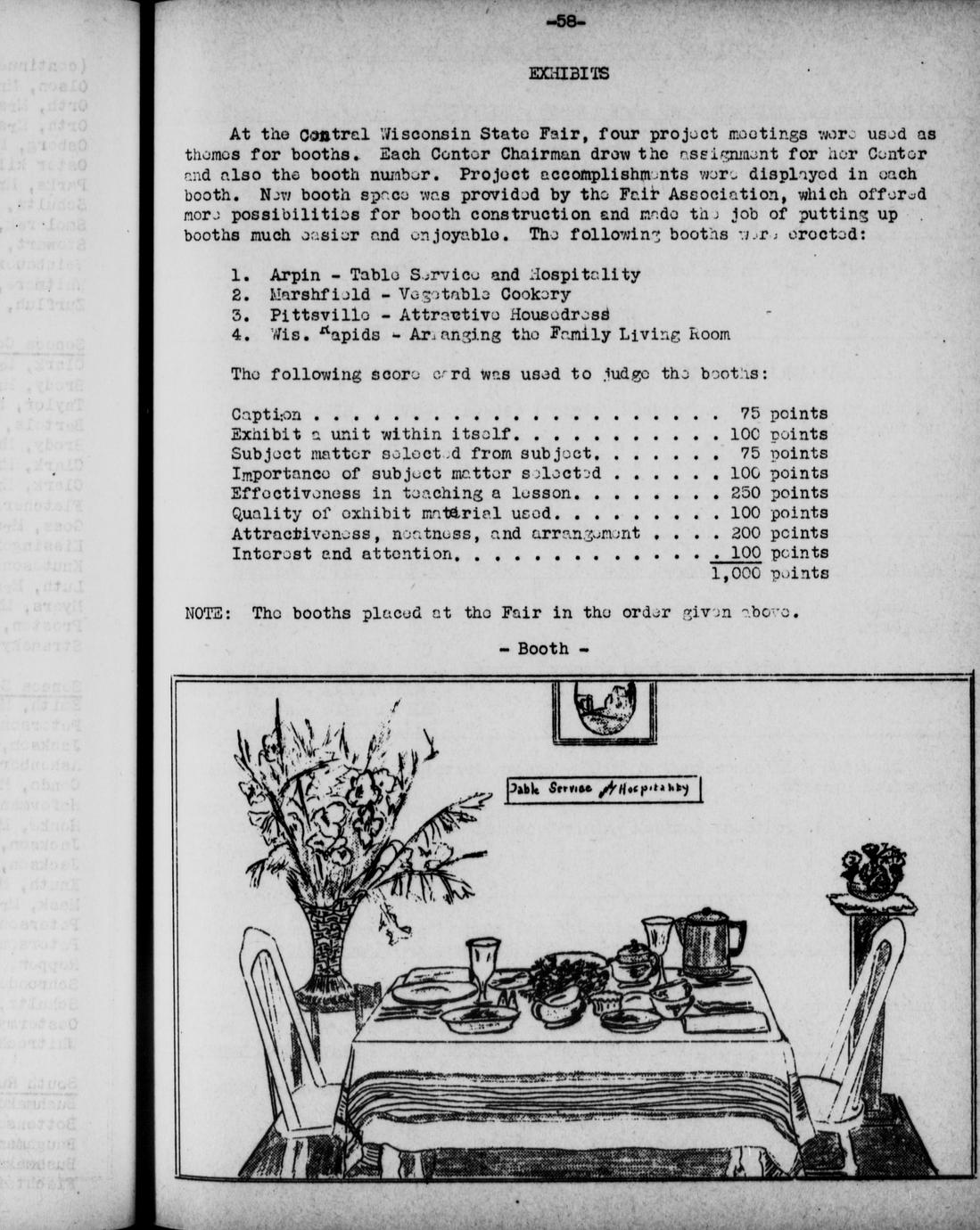 20th annual report of the Wood County Agricultural Extension Service