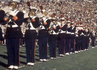 Badger Marching Band, 1963 Rose Bowl
