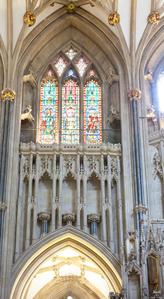Wells Cathedral interior chancel