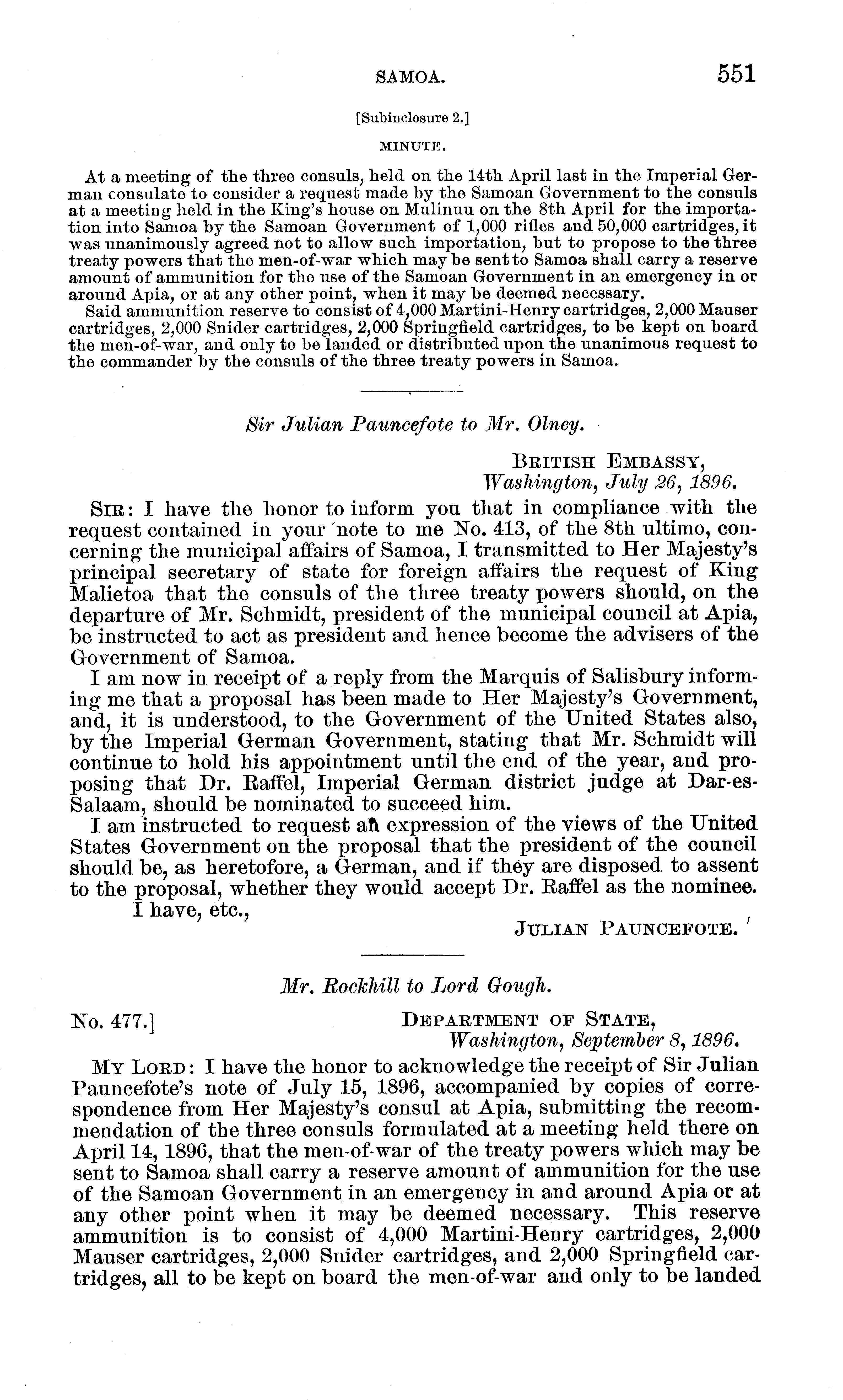 Papers relating to the foreign relations of the United States, with the ...