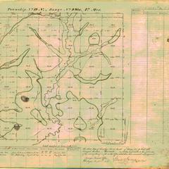 [Public Land Survey System map: Wisconsin Township 19 North, Range 09 West]