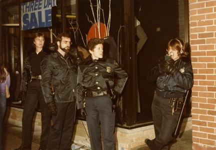 Police patrol Halloween, 1982