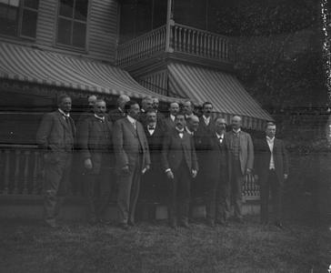 Group of astronomers at conference