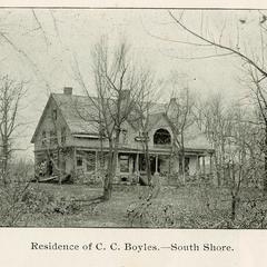 Residence of C. C. Boyles-South Shore