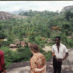 Trager looking over Idanre