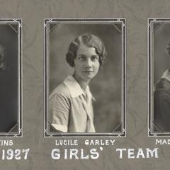 Women's debate team, affirmative, 1927